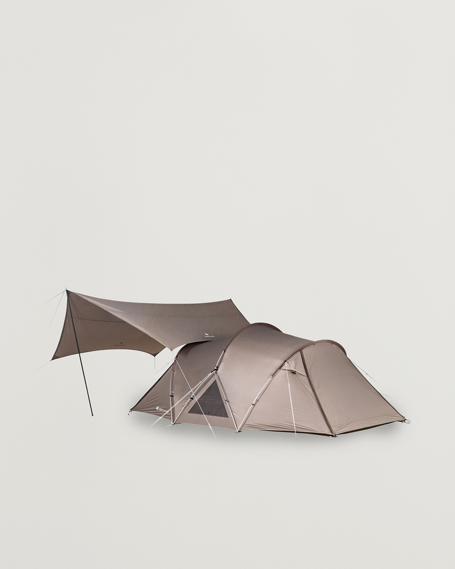 Herr | Outdoor living | Snow Peak | Land Nest Dome Medium Tent & Tarp Set Brown