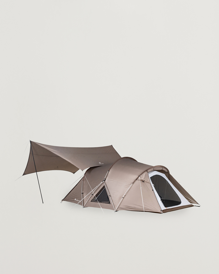 Herr | Outdoor living | Snow Peak | Land Nest Dome Medium Tent & Tarp Set Brown