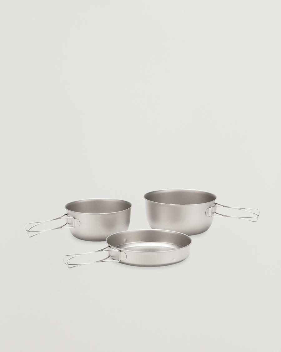 Herr | Outdoor living | Snow Peak | 3 Piece Cookset Titanium