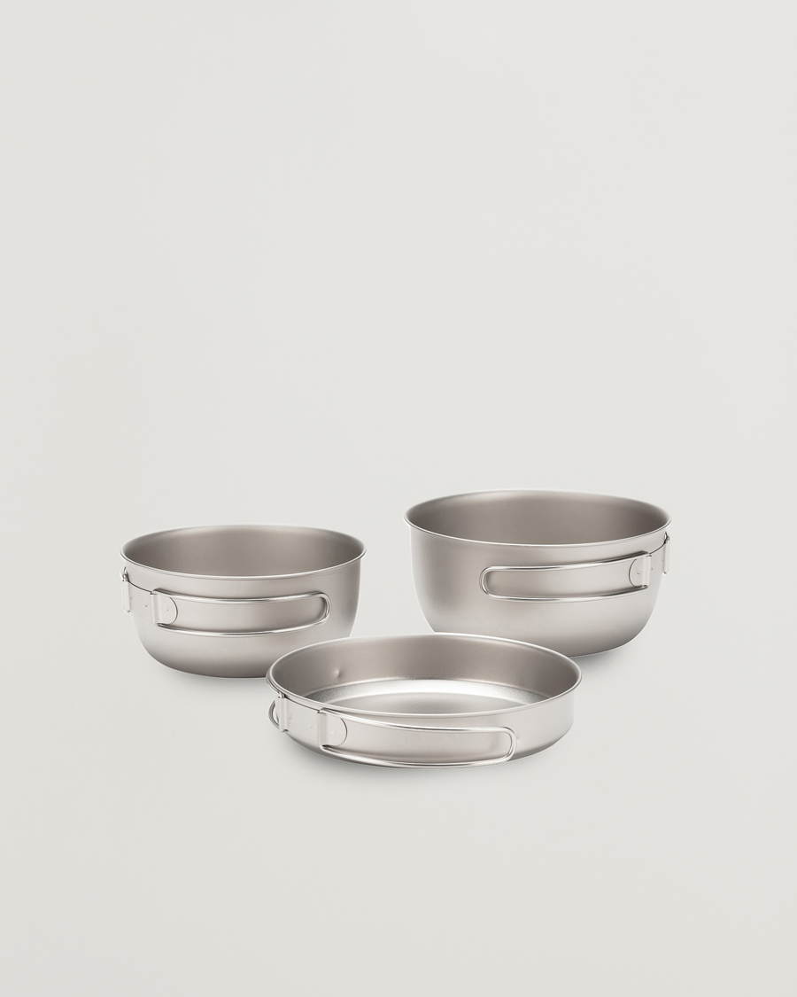 Herr | Outdoor living | Snow Peak | 3 Piece Cookset Titanium