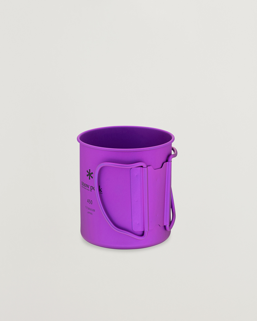 Herr | Outdoor living | Snow Peak | Single Wall Mug 450 Purple Titanium