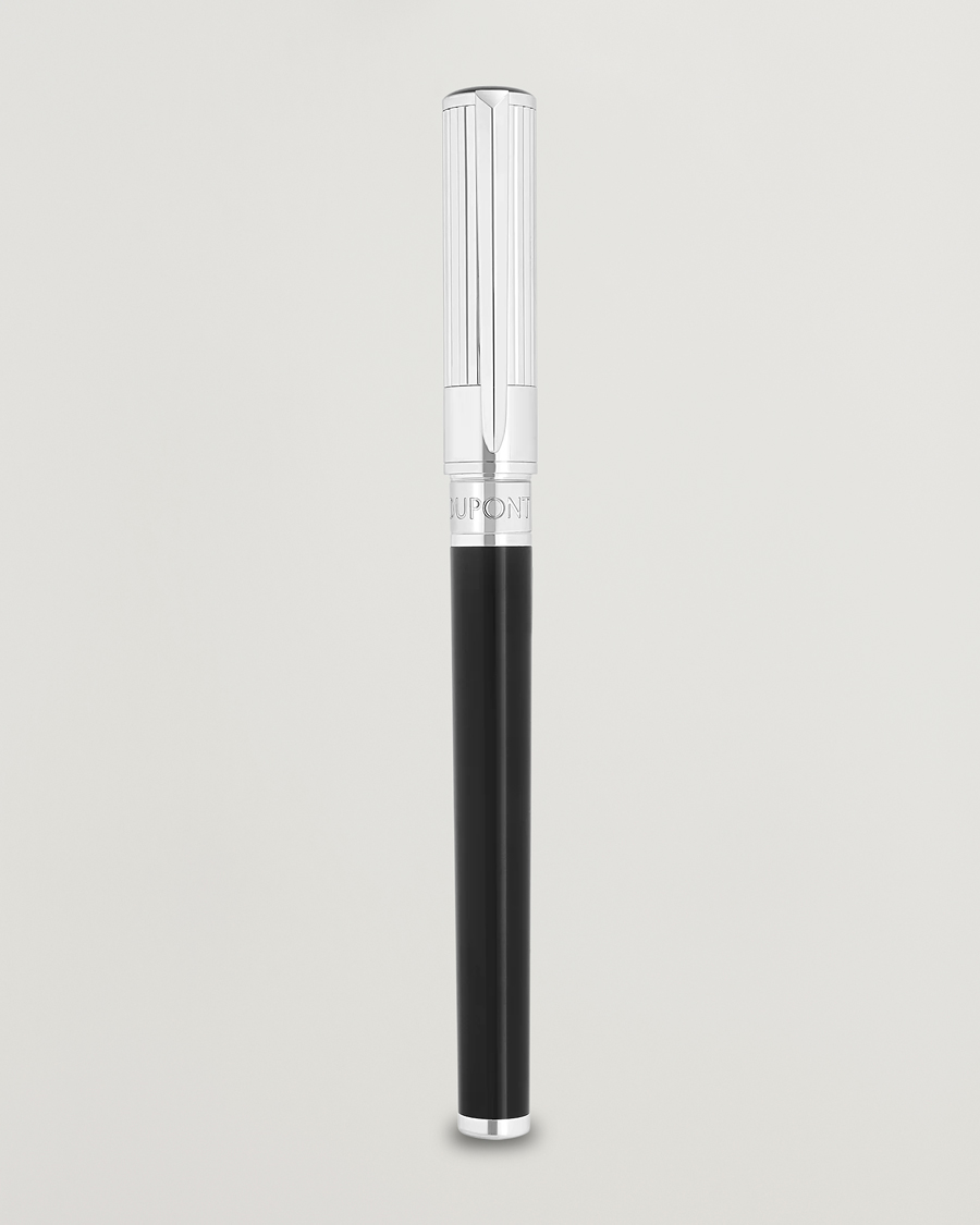 Herr | Pennor | S.T. Dupont | D-Initial Fountain Pen Duo Black/Chrome
