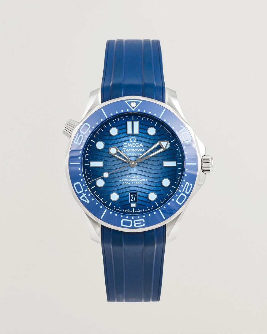 Herr | Omega Pre-Owned Summer Blue Seamaster Diver 300m 75th | Omega Pre-Owned | Summer Blue Seamaster Diver 300m 75th
