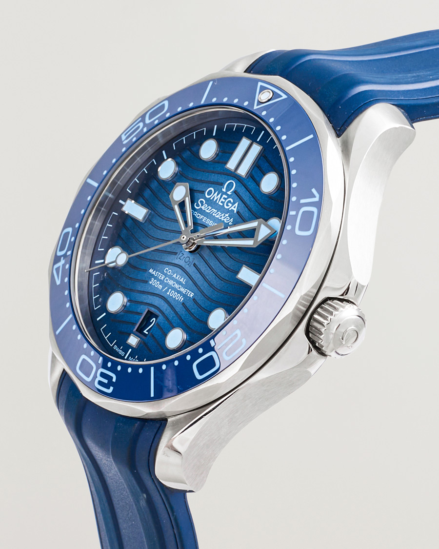 Herr | Omega Pre-Owned Summer Blue Seamaster Diver 300m 75th | Omega Pre-Owned | Summer Blue Seamaster Diver 300m 75th