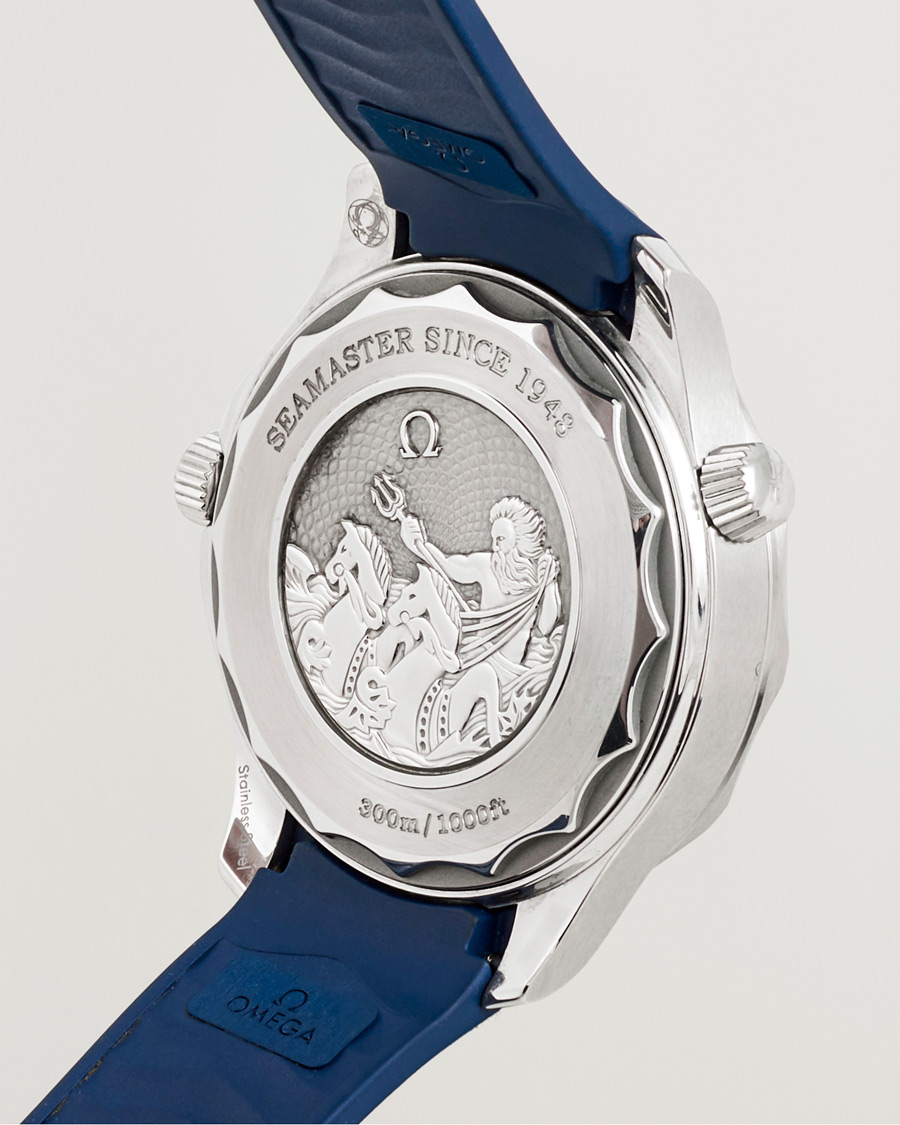 Herr | Omega Pre-Owned Summer Blue Seamaster Diver 300m 75th | Omega Pre-Owned | Summer Blue Seamaster Diver 300m 75th