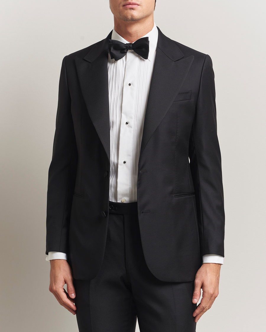 Herr | Kavajer | Morris | Loro Piana Tuxedo Jacket Black