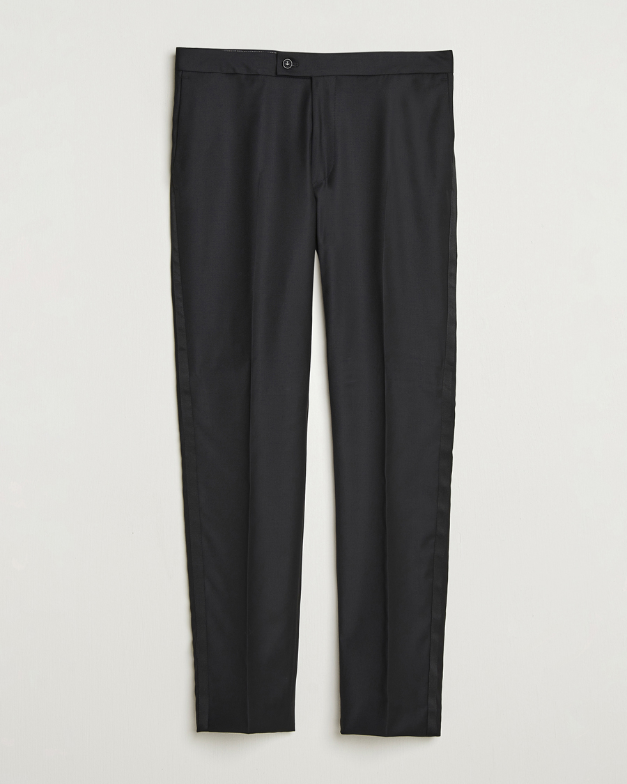 Herr | Byxor | Morris | Loro Piana Tuxedo Trousers Black