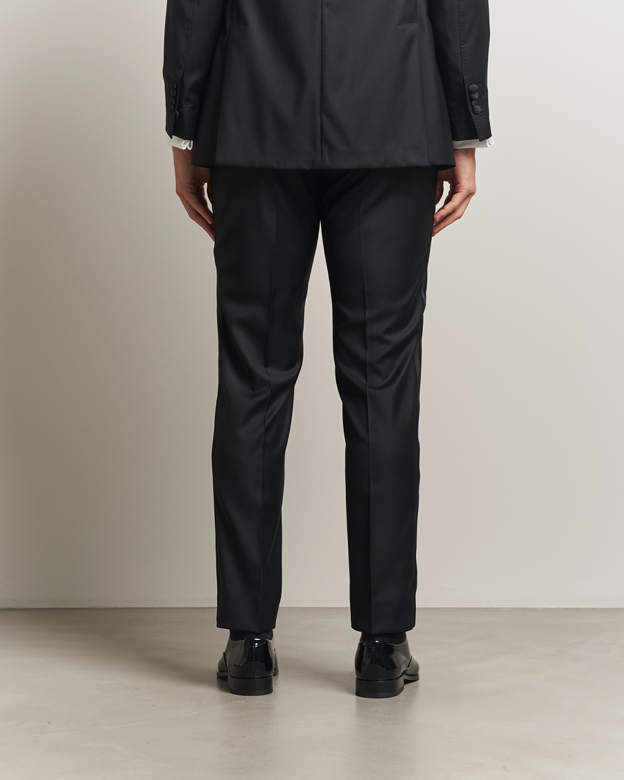 Herr | Byxor | Morris | Loro Piana Tuxedo Trousers Black