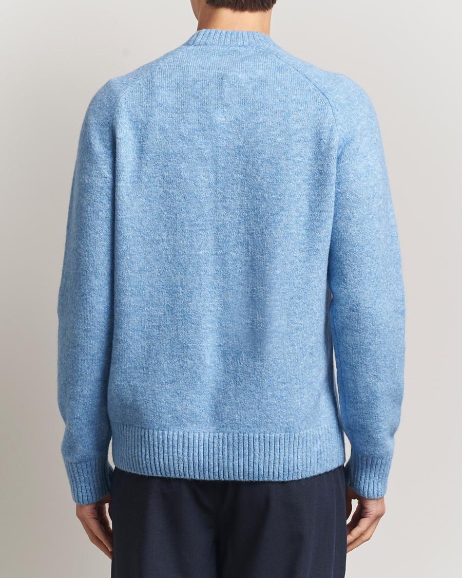 Herr | Tröjor | LES DEUX | Gilbert Crew Neck Knit Allure Blue