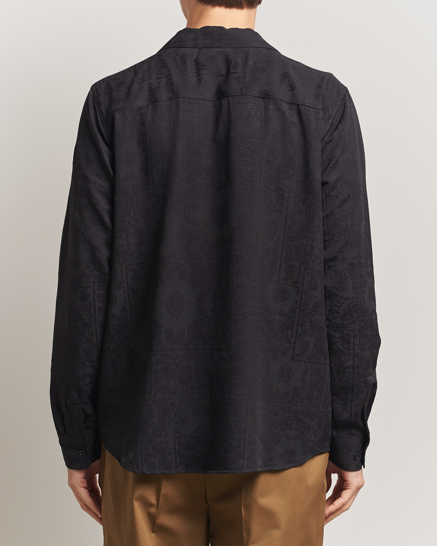 Herr | Skjortor | LES DEUX | Jasper Jaquard Shirt Black