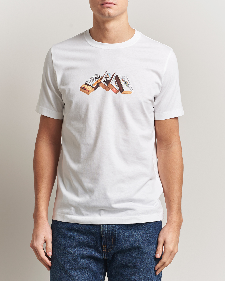 Herr | T-Shirts | PS Paul Smith | Matchboxes Printed T-Shirt White