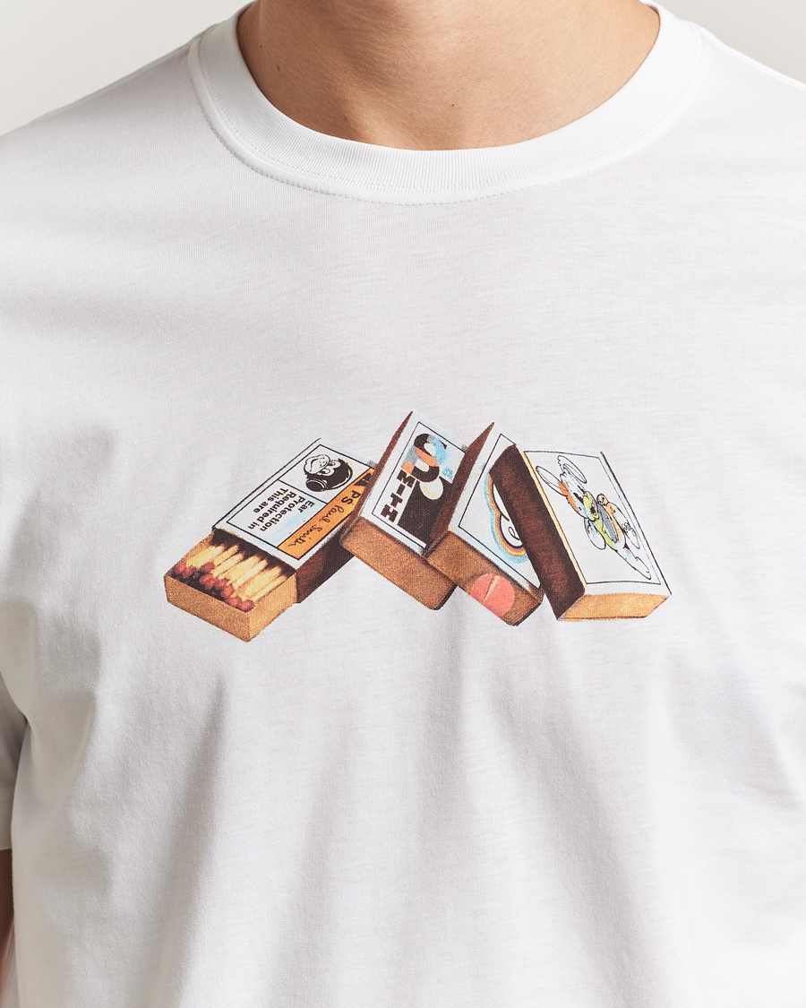 Herr | T-Shirts | PS Paul Smith | Matchboxes Printed T-Shirt White
