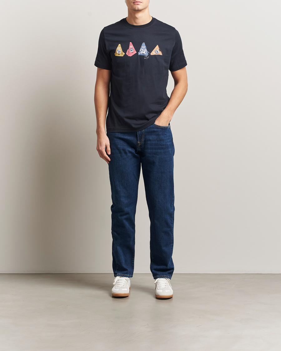 Herr | T-Shirts | PS Paul Smith | Cones Printed T-Shirt Navy