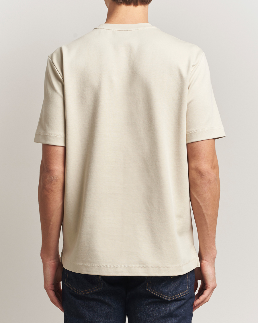 Herr | T-Shirts | PS Paul Smith | Casual Fit Happy T-Shirt Ecru
