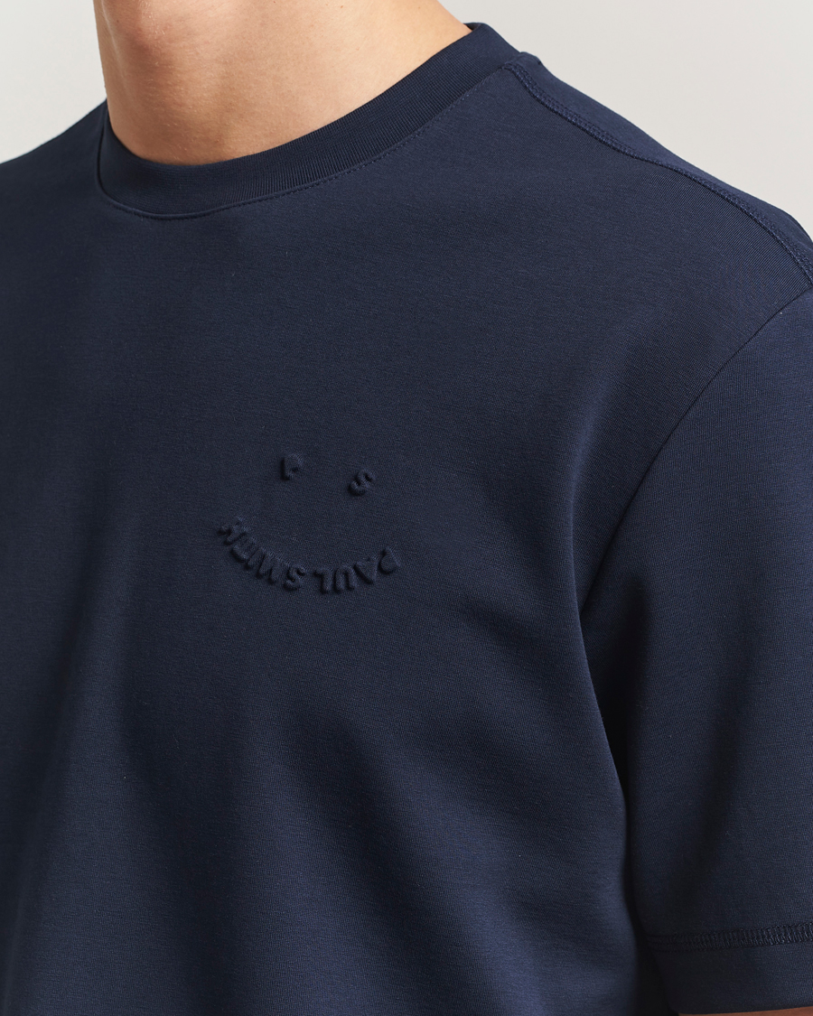 Herr | T-Shirts | PS Paul Smith | Casual Fit Happy T-Shirt Navy