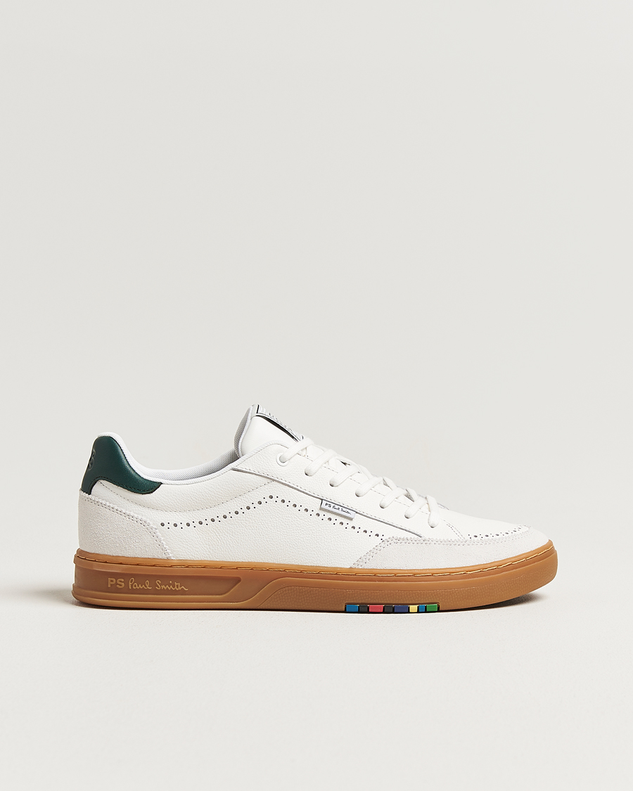 Herr | Sneakers | PS Paul Smith | Hillstar Leather/Suede Sneaker White