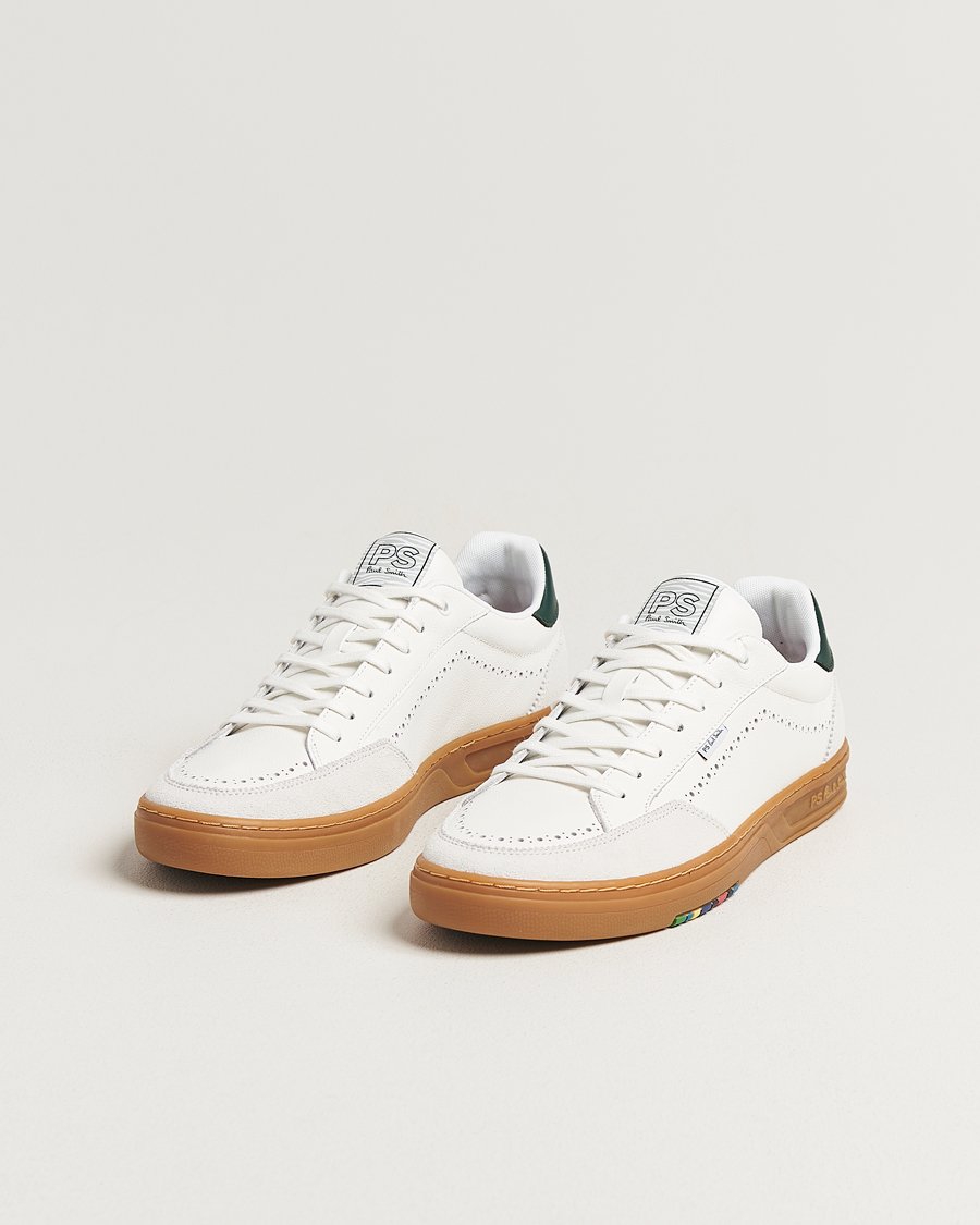 Herr | Sneakers | PS Paul Smith | Hillstar Leather/Suede Sneaker White