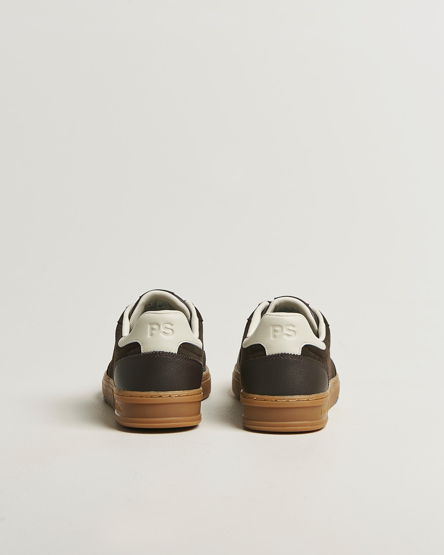Herr | Sneakers | PS Paul Smith | Hillstar Suede/Leather Sneaker Dark Brown