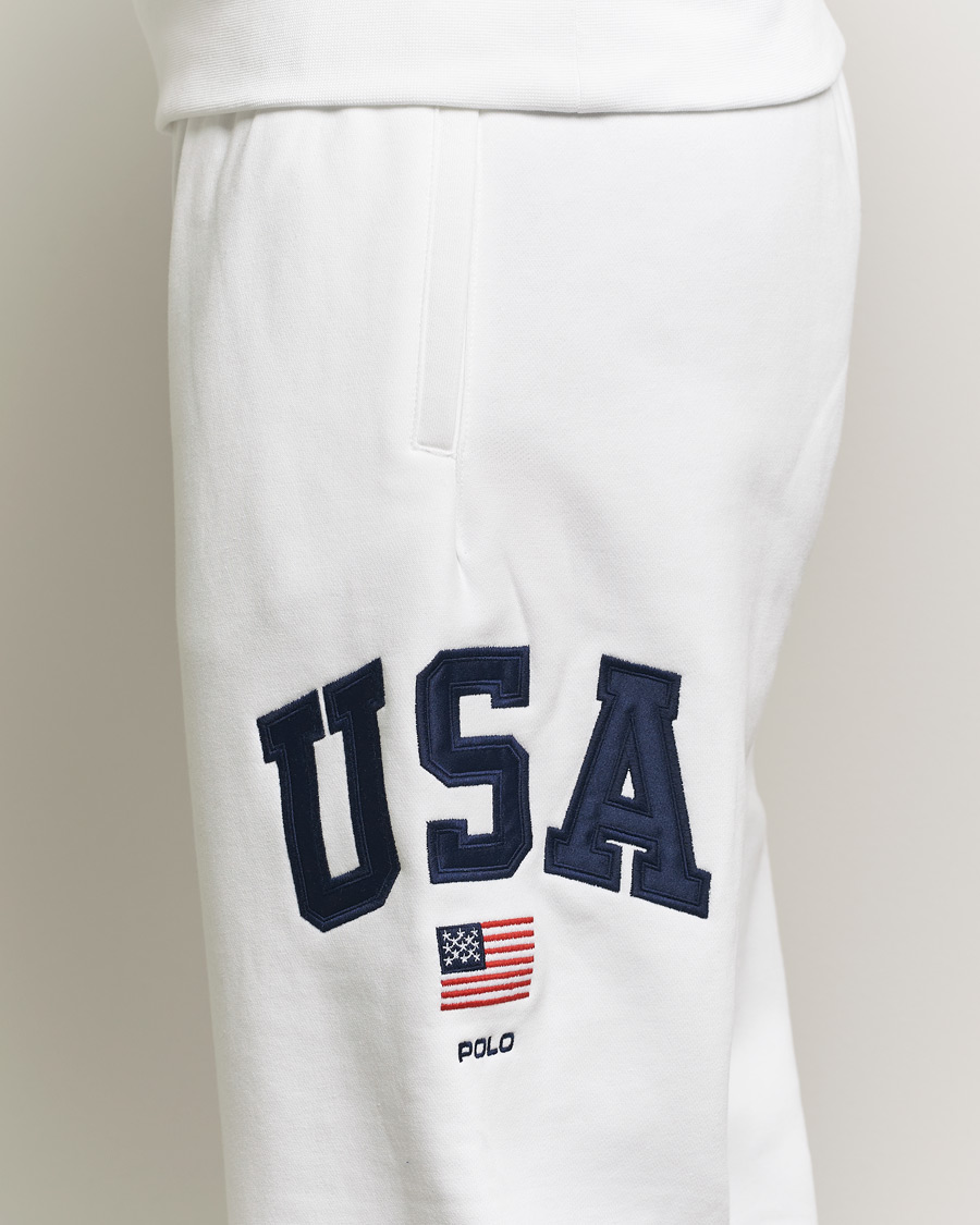 Herr | Byxor | Polo Ralph Lauren | USA Sweatpants White