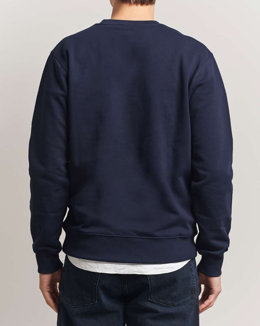 Herr | Tröjor | Drôle de Monsieur | Classic Slogan Sweatshirt Navy