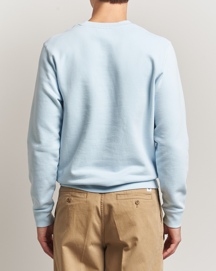 Herr | Tröjor | Sunspel | Loopback Sweatshirt Frost Blue