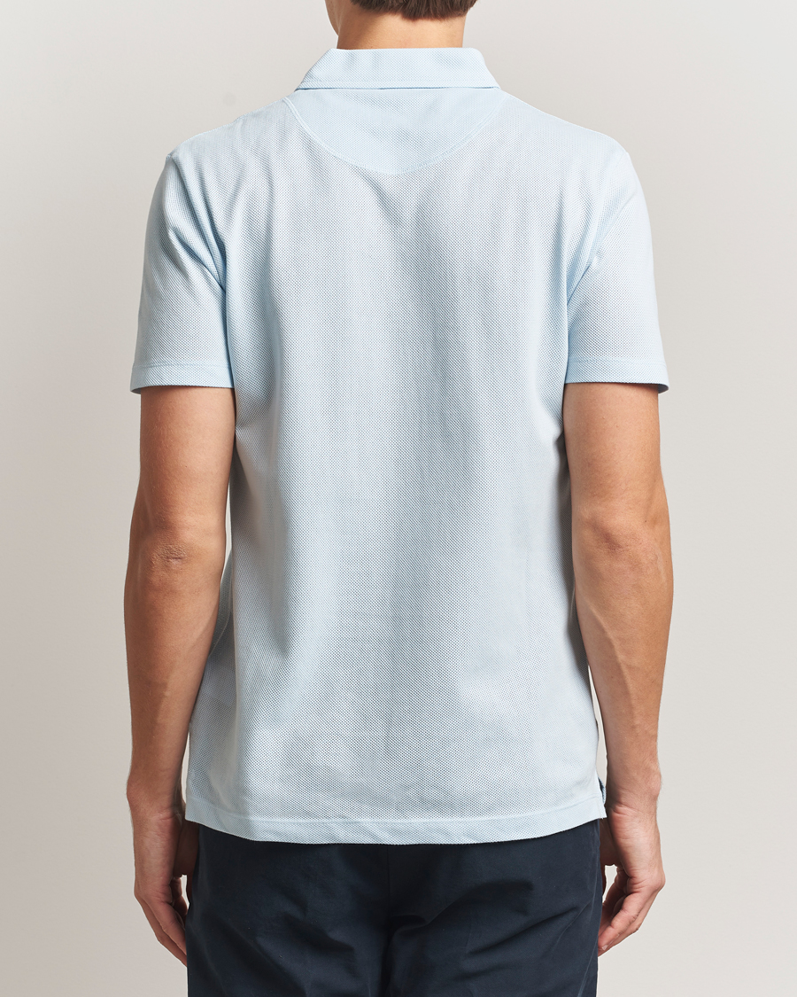 Herr | Pikéer | Sunspel | Riviera Polo Shirt Frost Blue