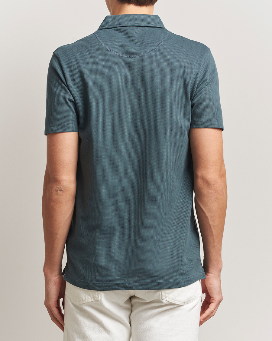 Herr | Pikéer | Sunspel | Riviera Polo Shirt Dark Petrol