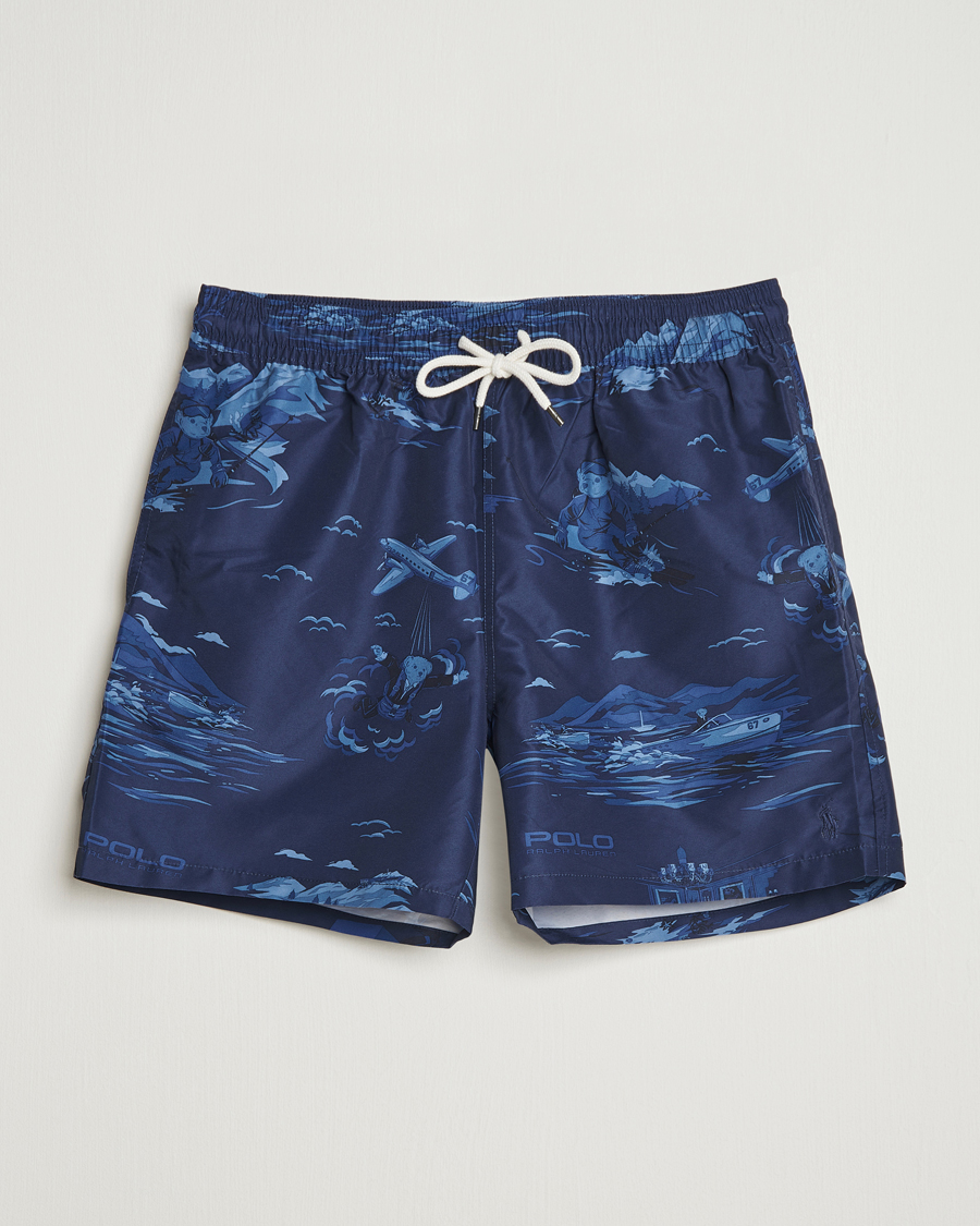 Herr | Badbyxor | Polo Ralph Lauren | Traveler Printed Mid Trunk Spy Bear
