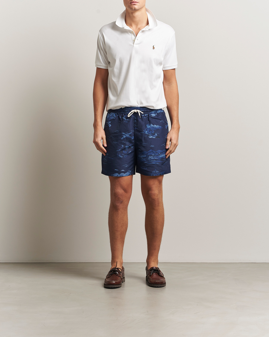 Herr | Badbyxor | Polo Ralph Lauren | Traveler Printed Mid Trunk Spy Bear