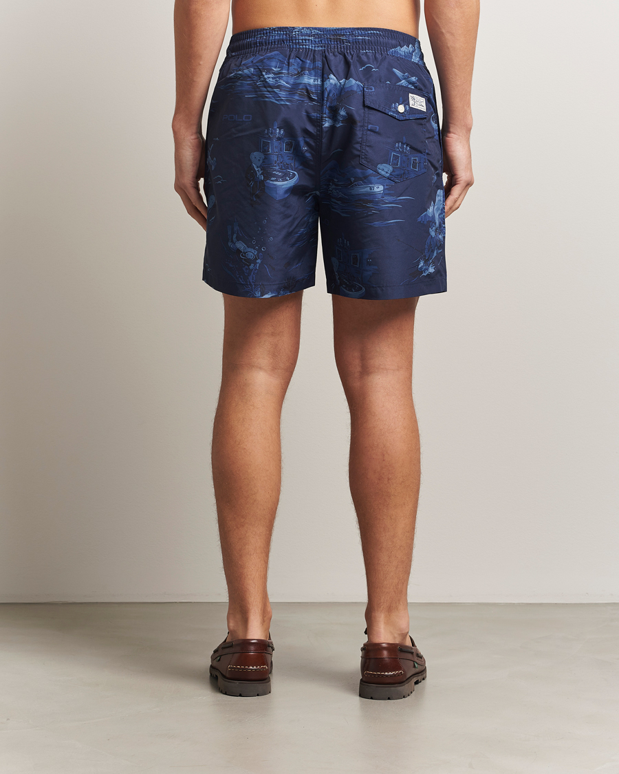 Herr | Badbyxor | Polo Ralph Lauren | Traveler Printed Mid Trunk Spy Bear