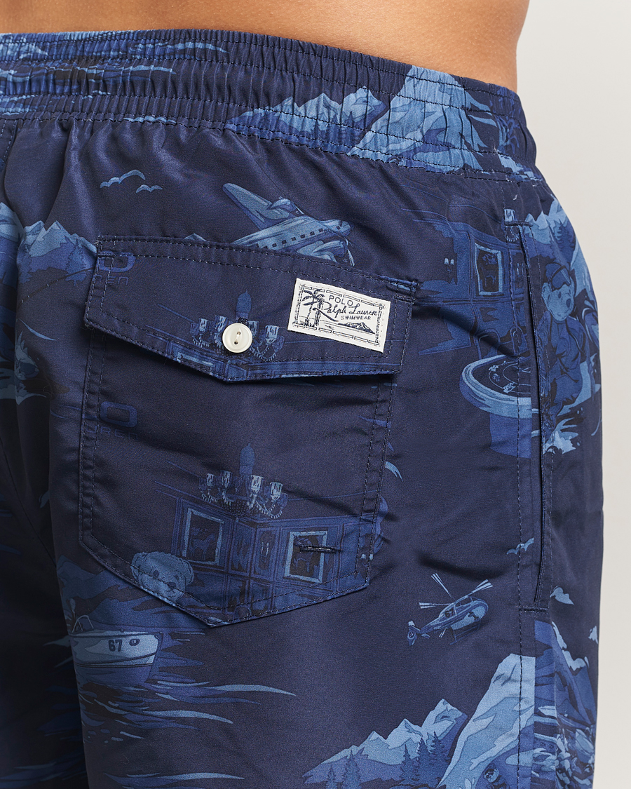 Herr | Badbyxor | Polo Ralph Lauren | Traveler Printed Mid Trunk Spy Bear