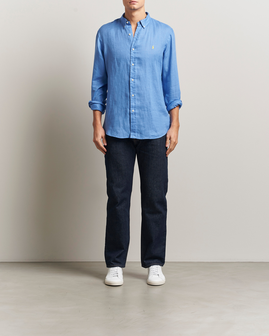Herr | Skjortor | Polo Ralph Lauren | Slim Fit Linen Shirt Harbour Island