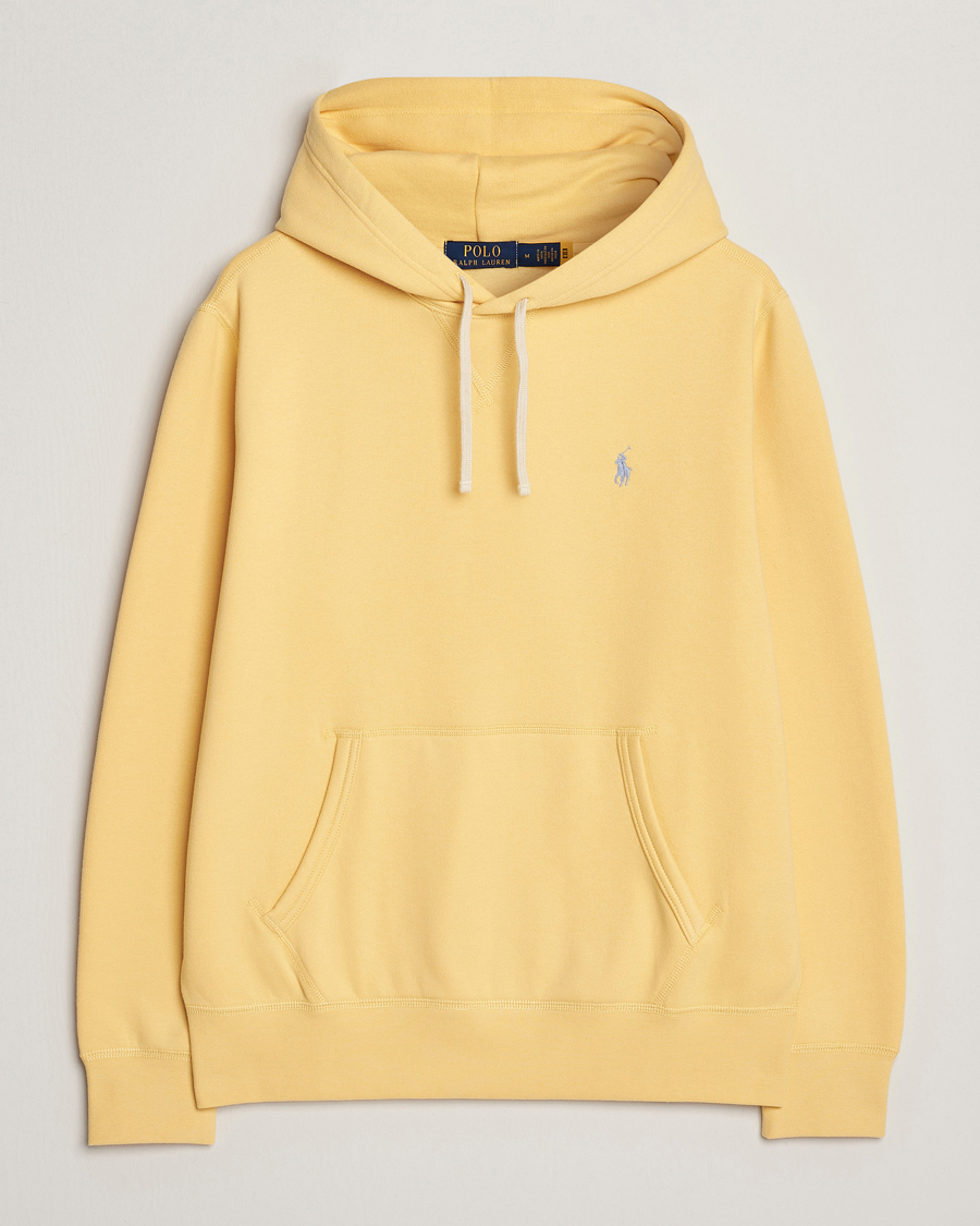Herr | Pikéer | Polo Ralph Lauren | RL Fleece Hoodie Corn Yellow