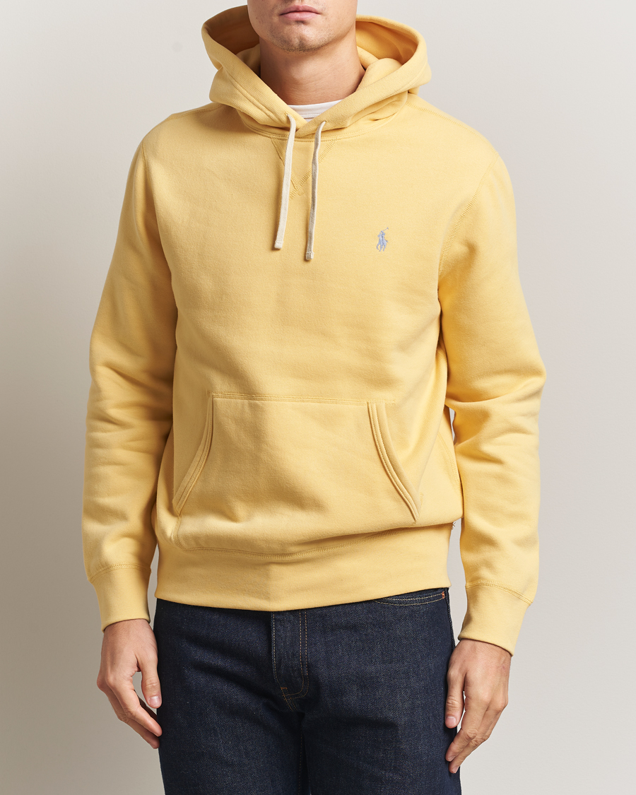 Herr | Pikéer | Polo Ralph Lauren | RL Fleece Hoodie Corn Yellow