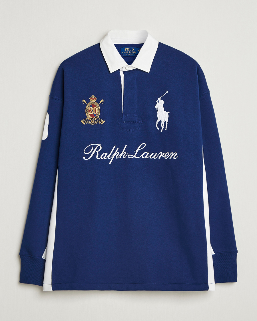 Herr | Tröjor | Polo Ralph Lauren | Big Pony Rugby Sweater Fall Royal