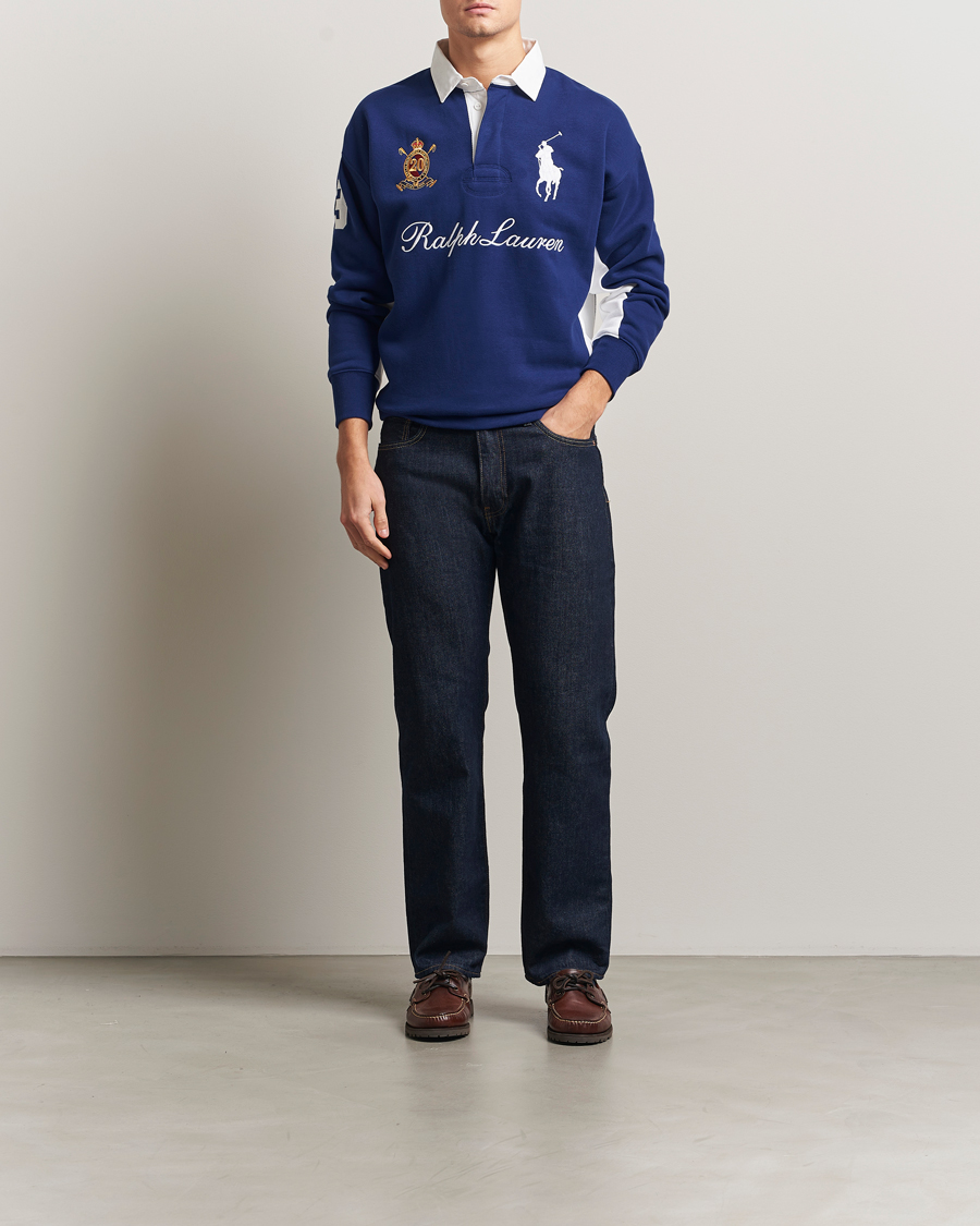 Herr | Tröjor | Polo Ralph Lauren | Big Pony Rugby Sweater Fall Royal