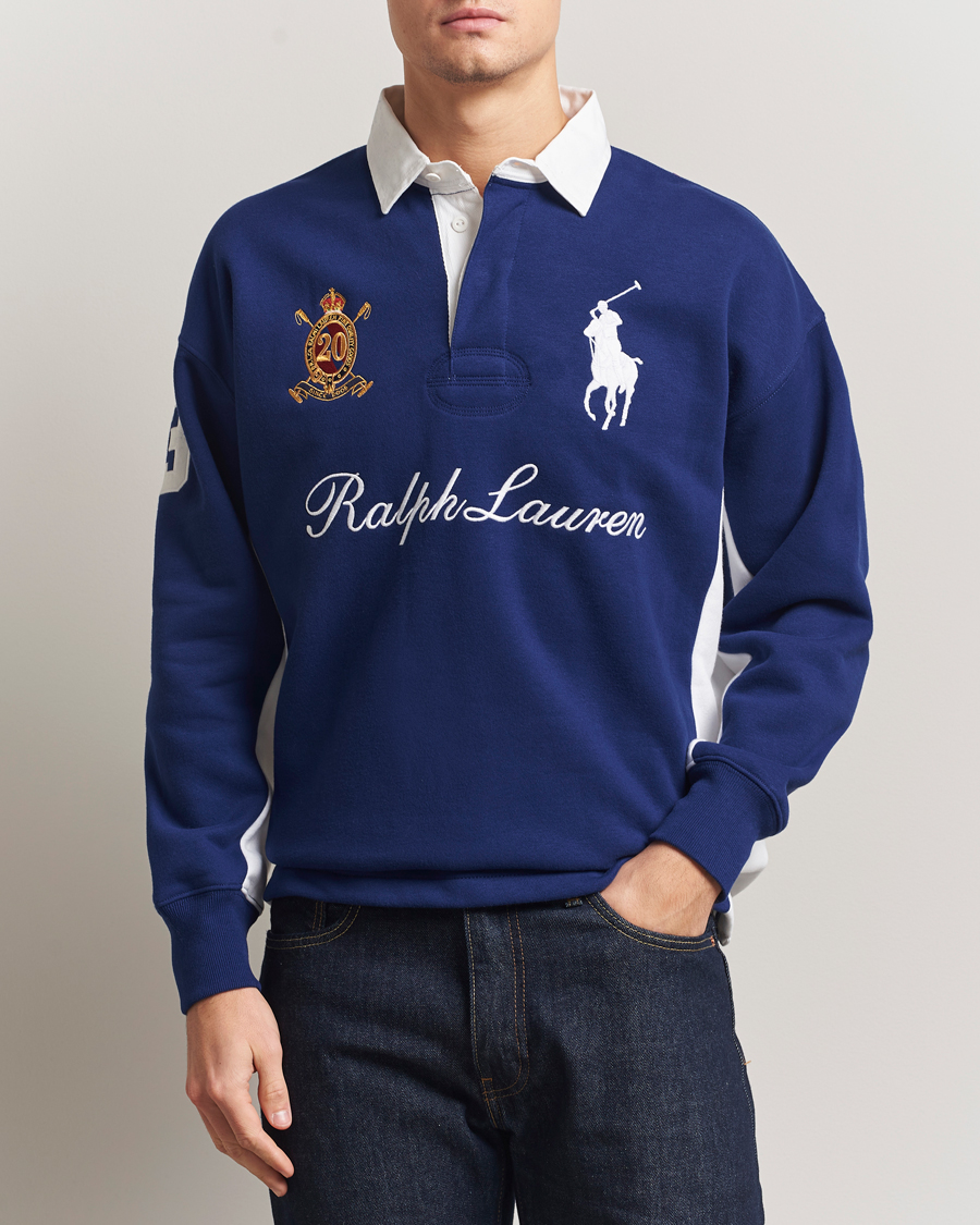 Herr | Tröjor | Polo Ralph Lauren | Big Pony Rugby Sweater Fall Royal