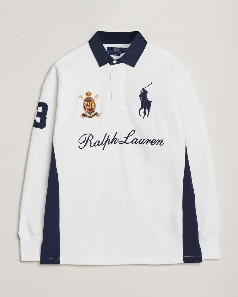 Herr | Tröjor | Polo Ralph Lauren | Big Pony Rugby Sweater White