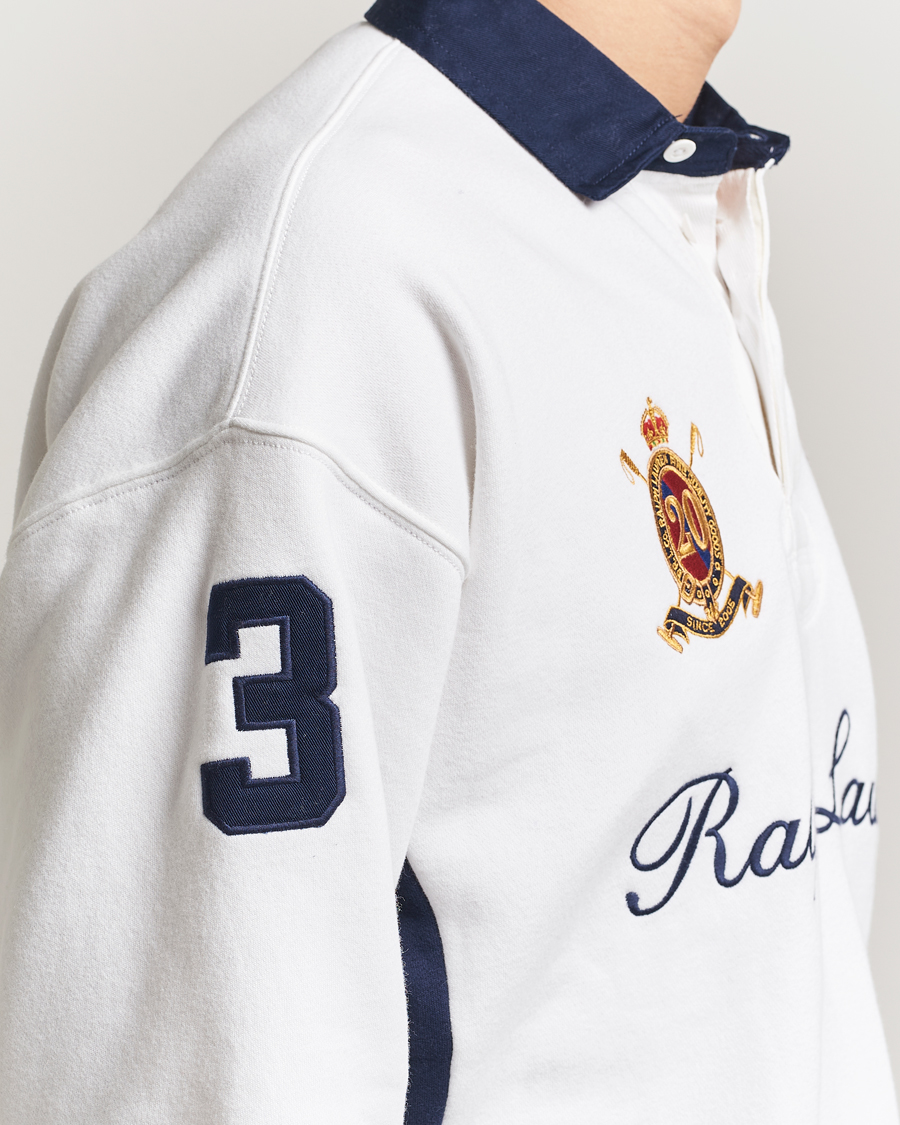 Herr | Tröjor | Polo Ralph Lauren | Big Pony Rugby Sweater White