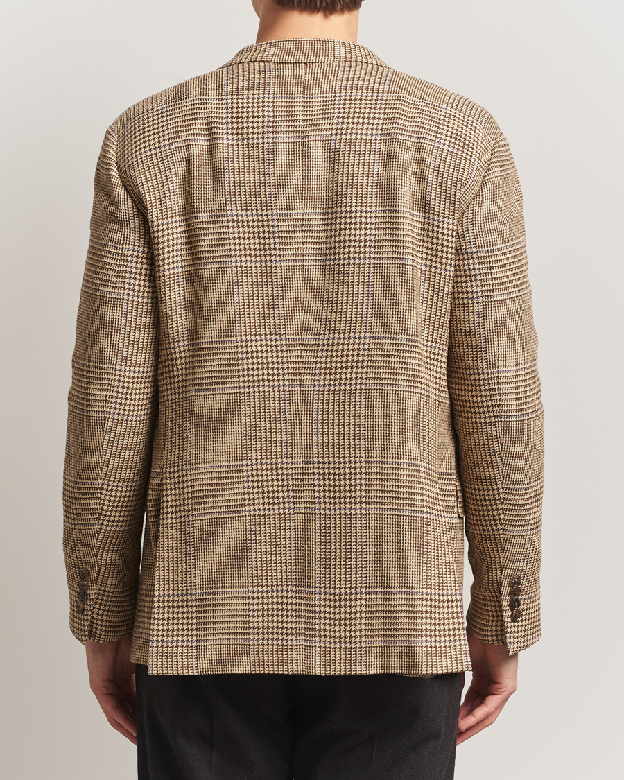 Herr | Kavajer | Polo Ralph Lauren | DB Wool Prince of Wales Blazer Sand/Brown