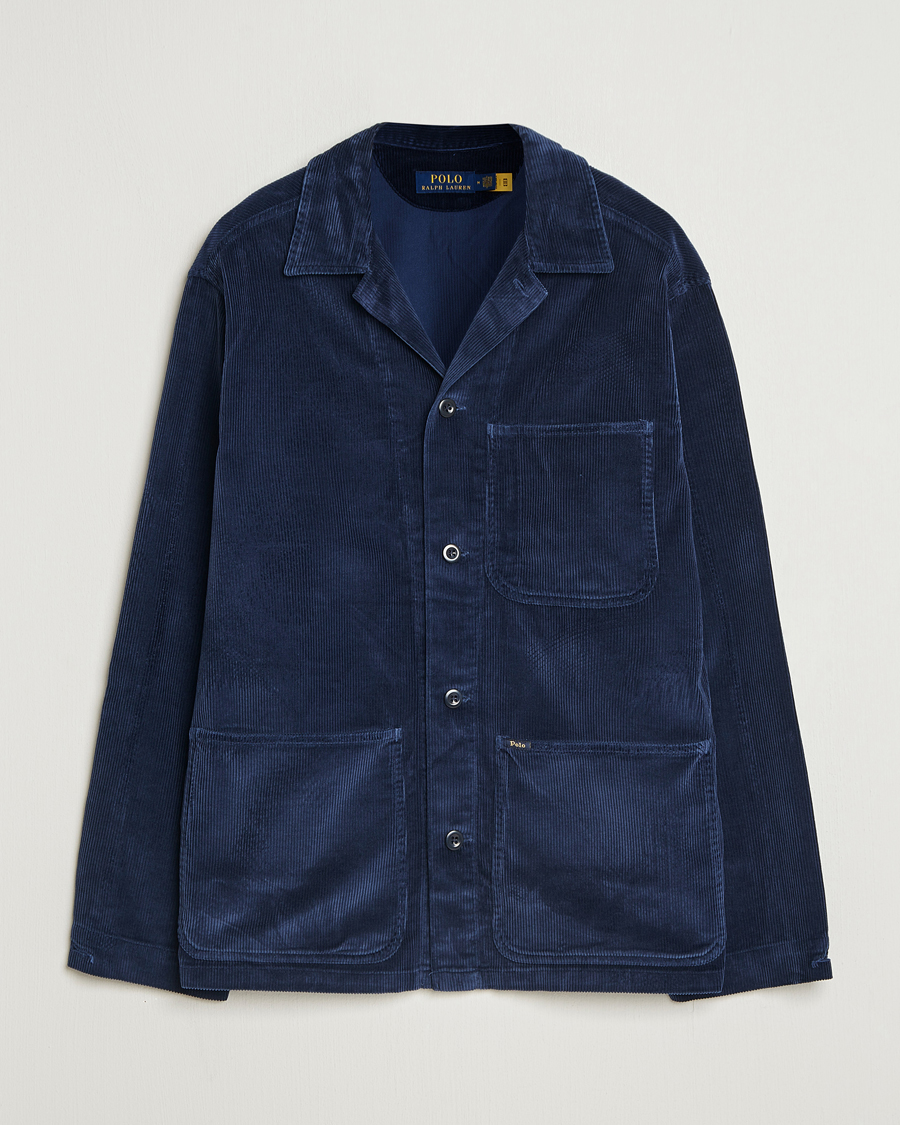 Herr | Skjortor | Polo Ralph Lauren | Corduroy 10W Overshirt Newport Navy