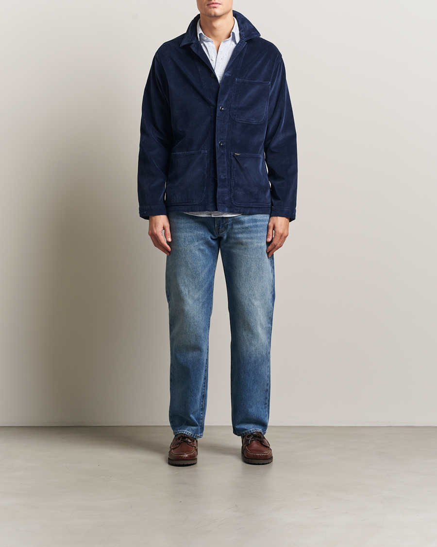 Herr | Skjortor | Polo Ralph Lauren | Corduroy 10W Overshirt Newport Navy