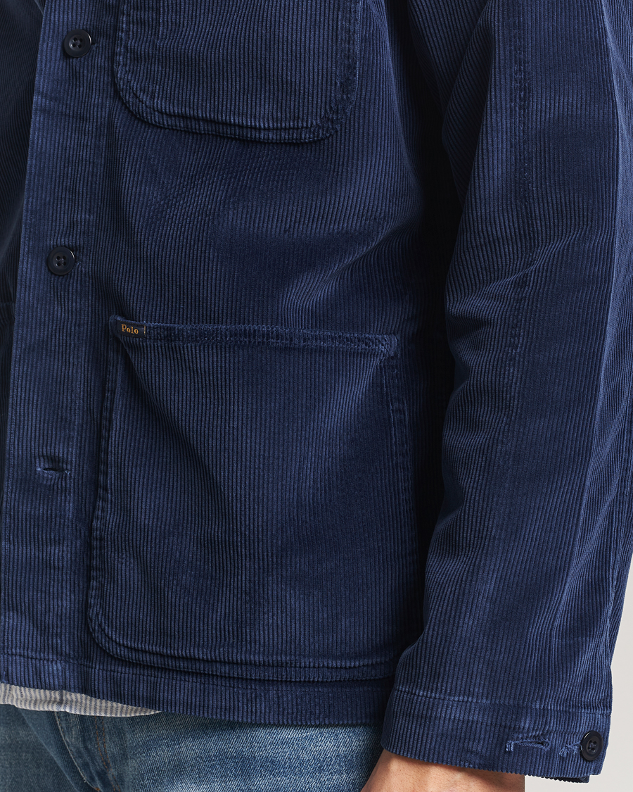 Herr | Skjortor | Polo Ralph Lauren | Corduroy 10W Overshirt Newport Navy