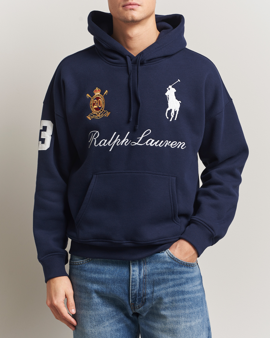 Herr | Tröjor | Polo Ralph Lauren | Big Pony Hoodie Cruise Navy