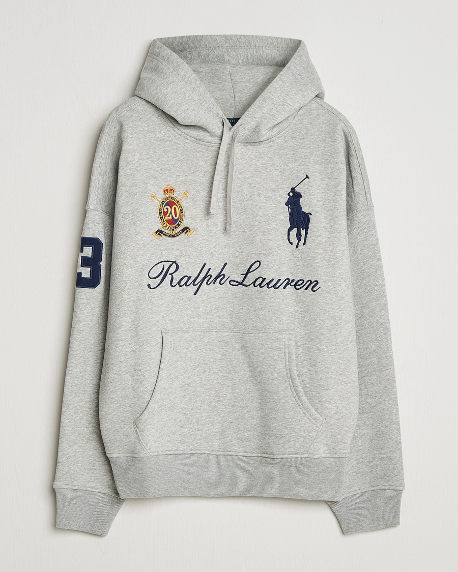 Herr | Tröjor | Polo Ralph Lauren | Big Pony Hoodie Andover Heather