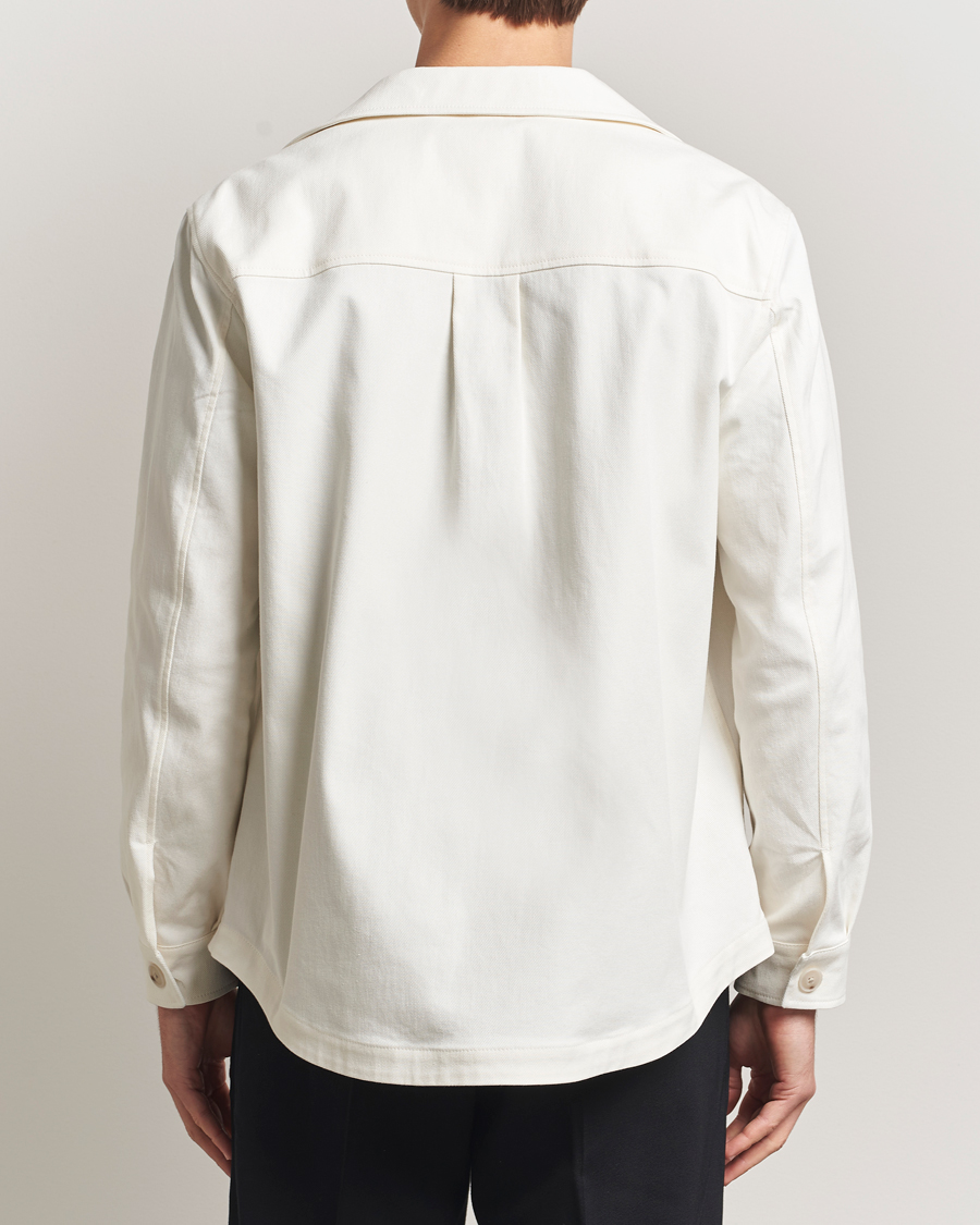 Herr | Skjortor | BOSS BLACK | Carper Cotton Twill Overshirt Natural