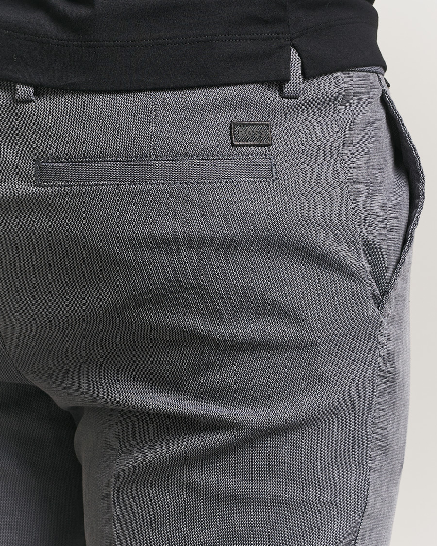 Herr | Byxor | BOSS BLACK | Kaiton Structured Chinos Dark Blue