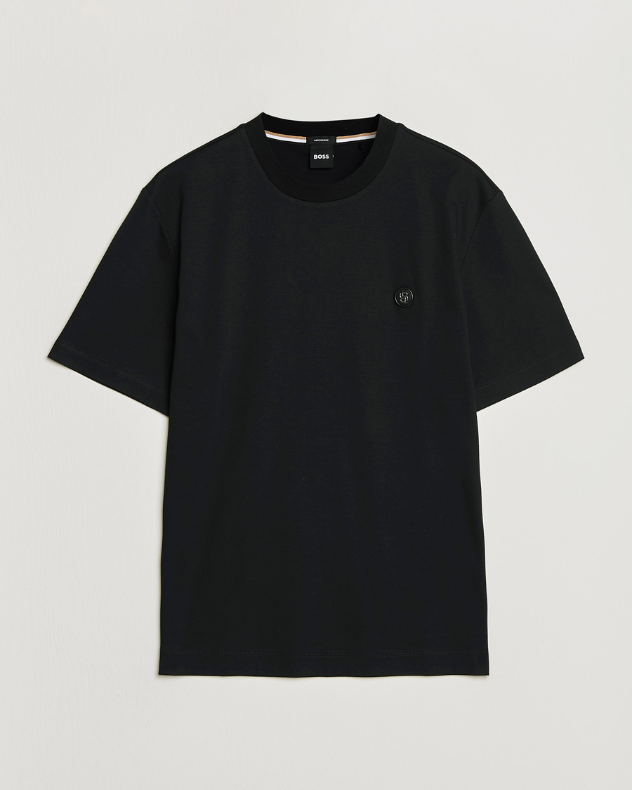 Herr | T-Shirts | BOSS BLACK | Taut Regular Fit T-Shirt Black