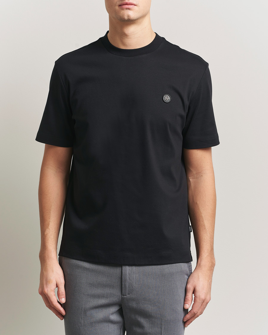 Herr | T-Shirts | BOSS BLACK | Taut Regular Fit T-Shirt Black