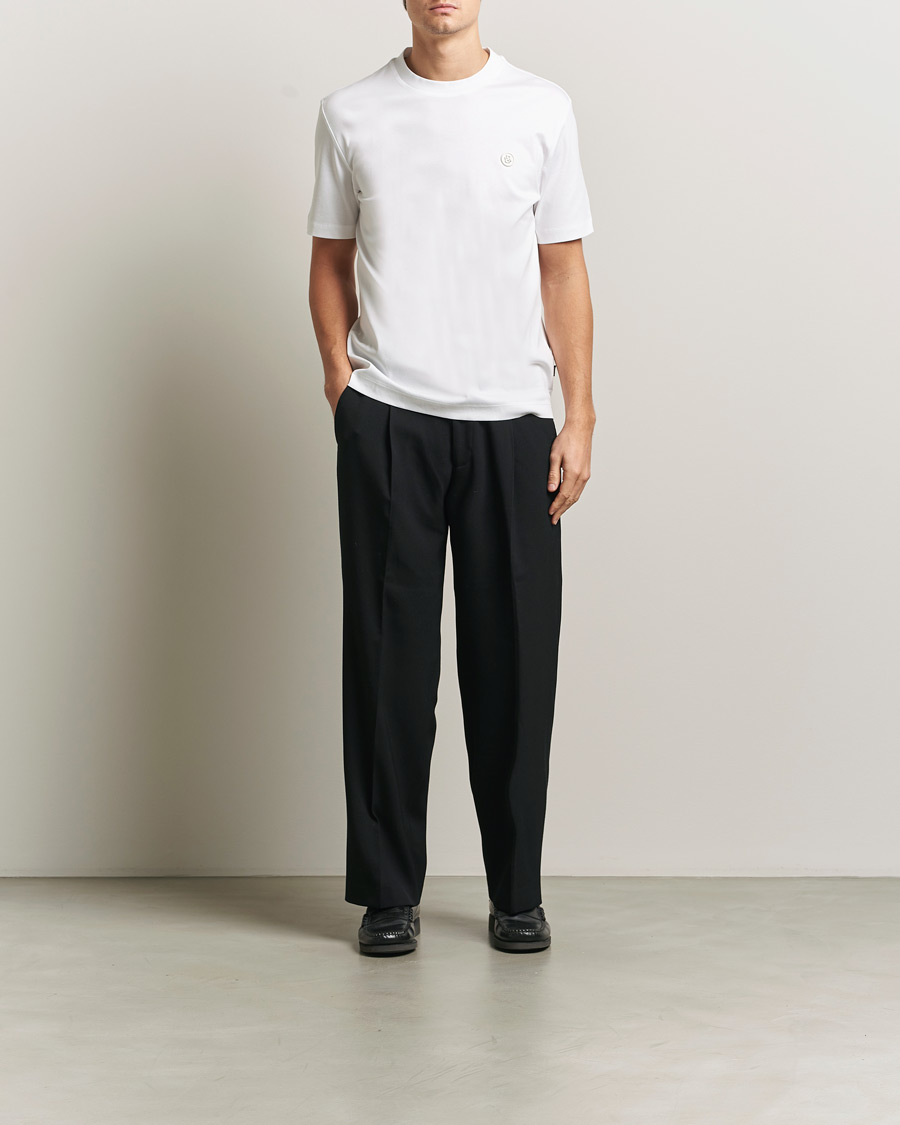 Herr | T-Shirts | BOSS BLACK | Taut Regular Fit T-Shirt White